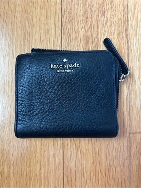 Kate Spate black wallet